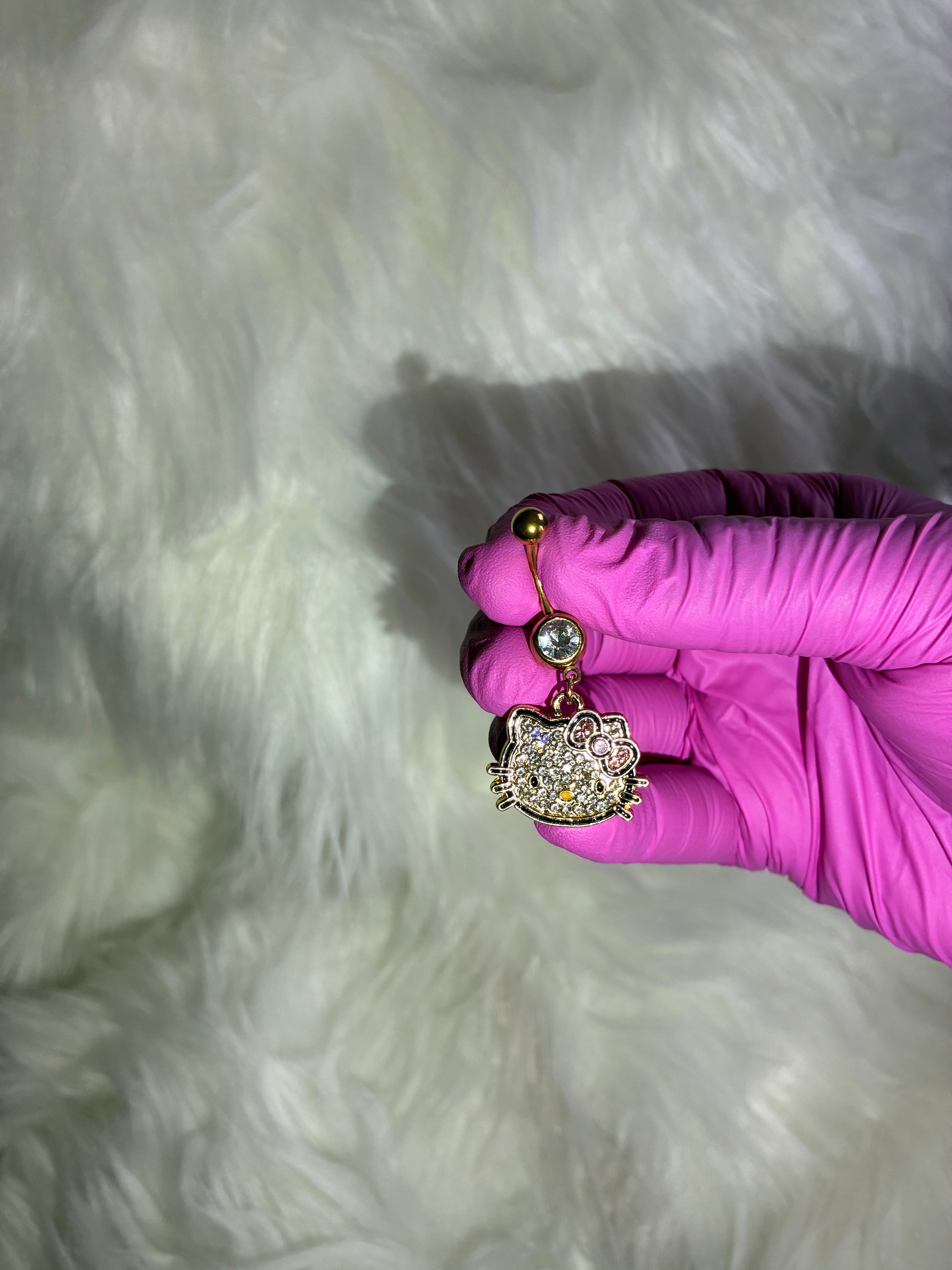 ICED OUT HK BELLY RING
