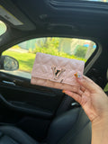 PINK LV CARDHOLDER
