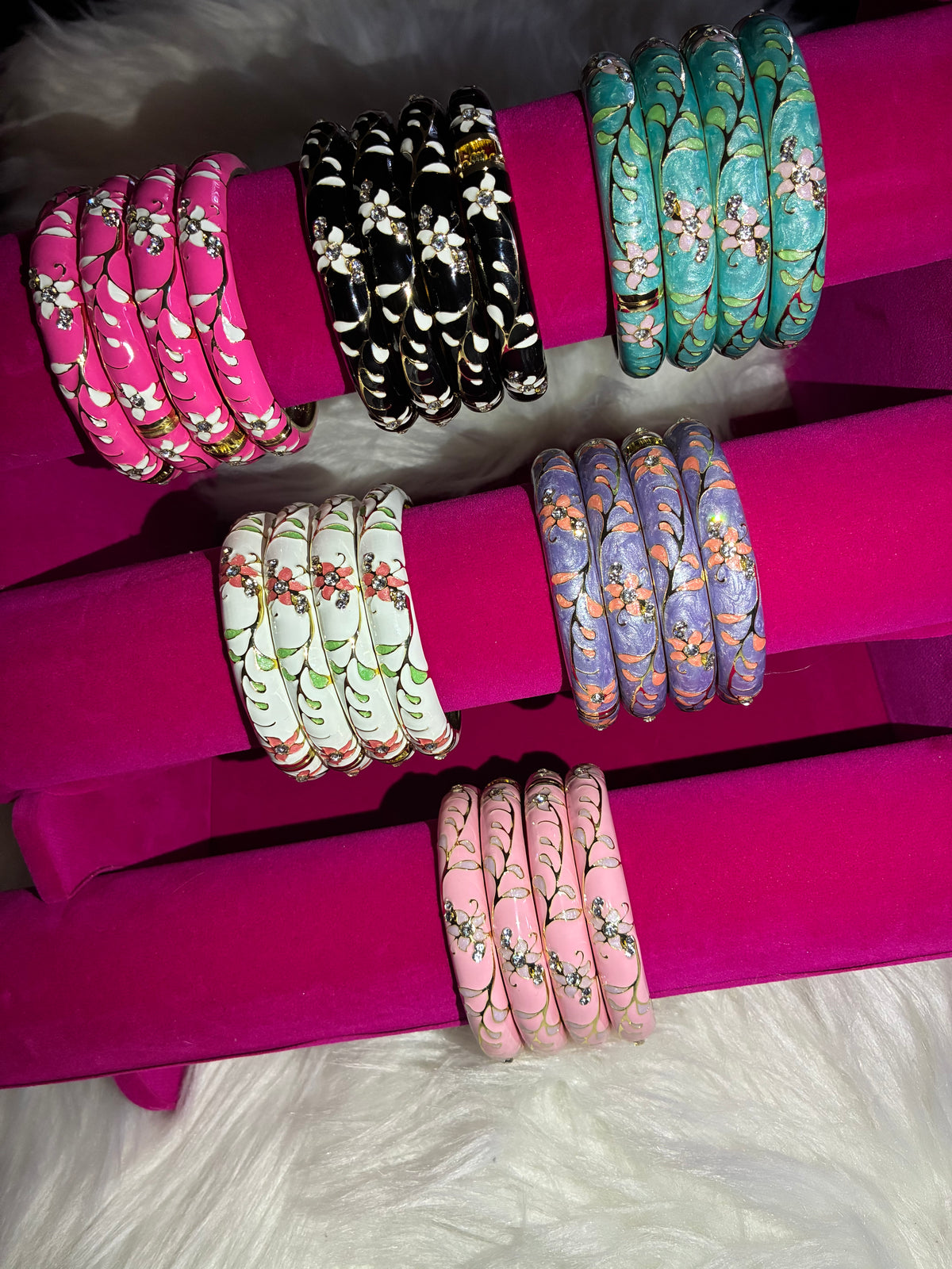 FLOWER BANGLES
