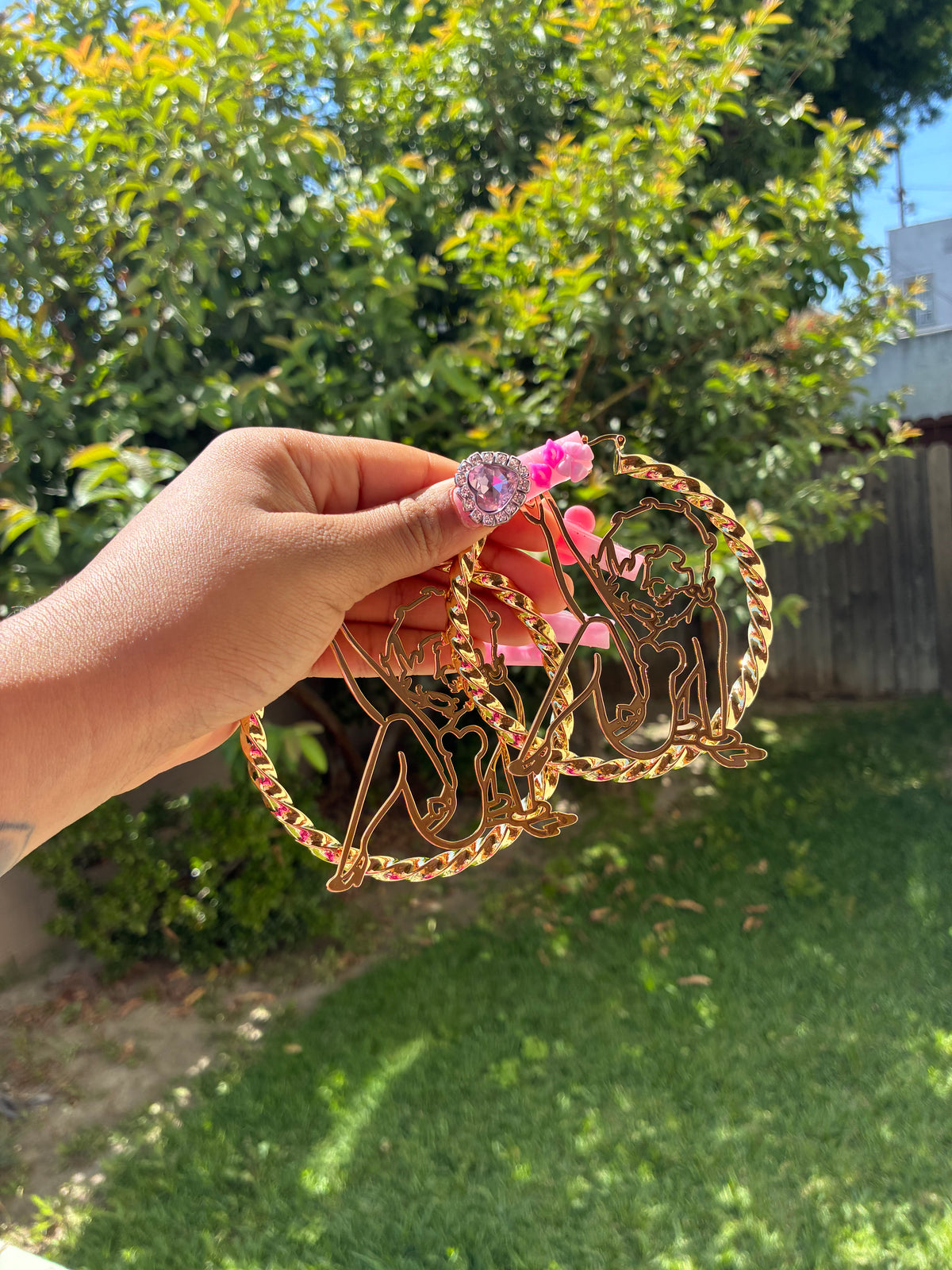 BETTY BOOP HOOPS