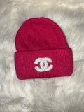 HOT PINK CC BEANIE