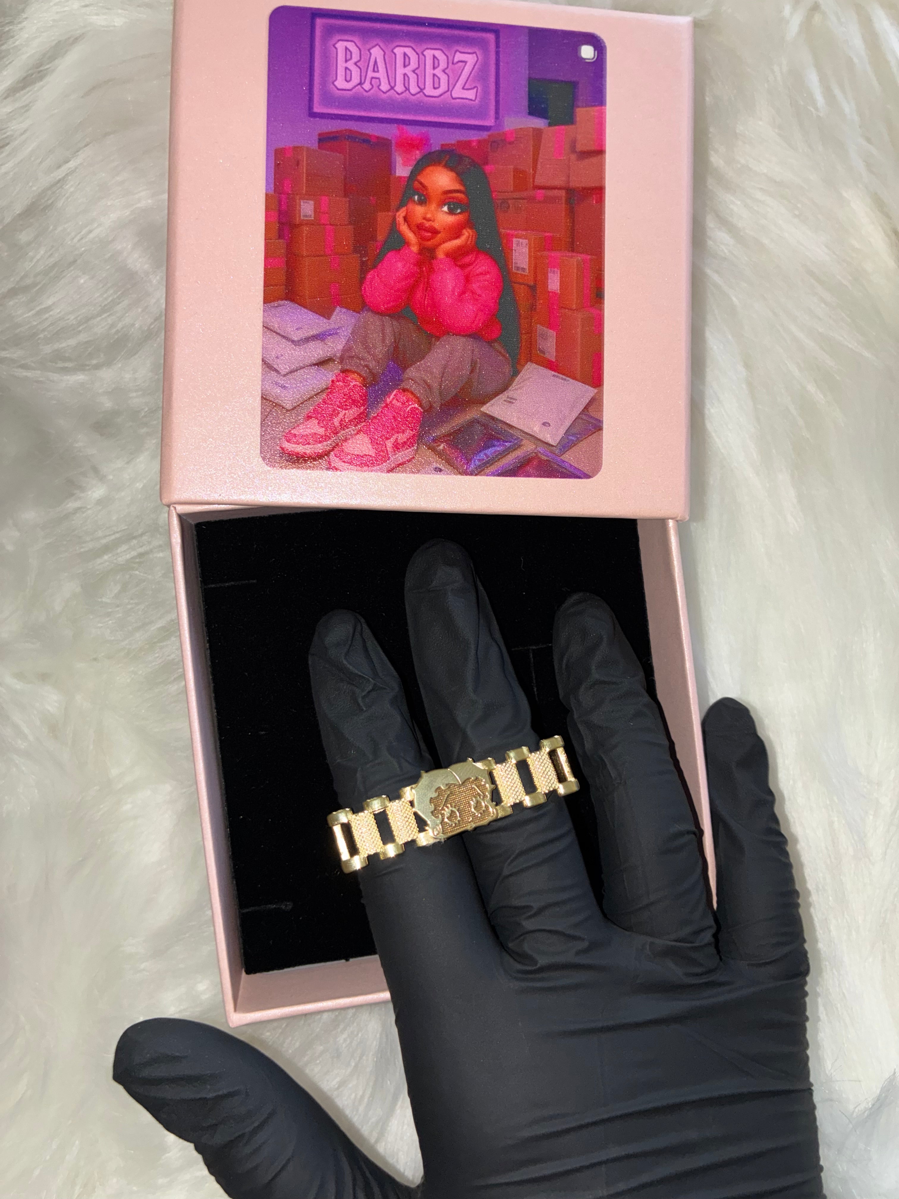2 FINGER BETTY BOOP RING