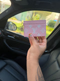 PINK & WHITE LV CARDHOLDER