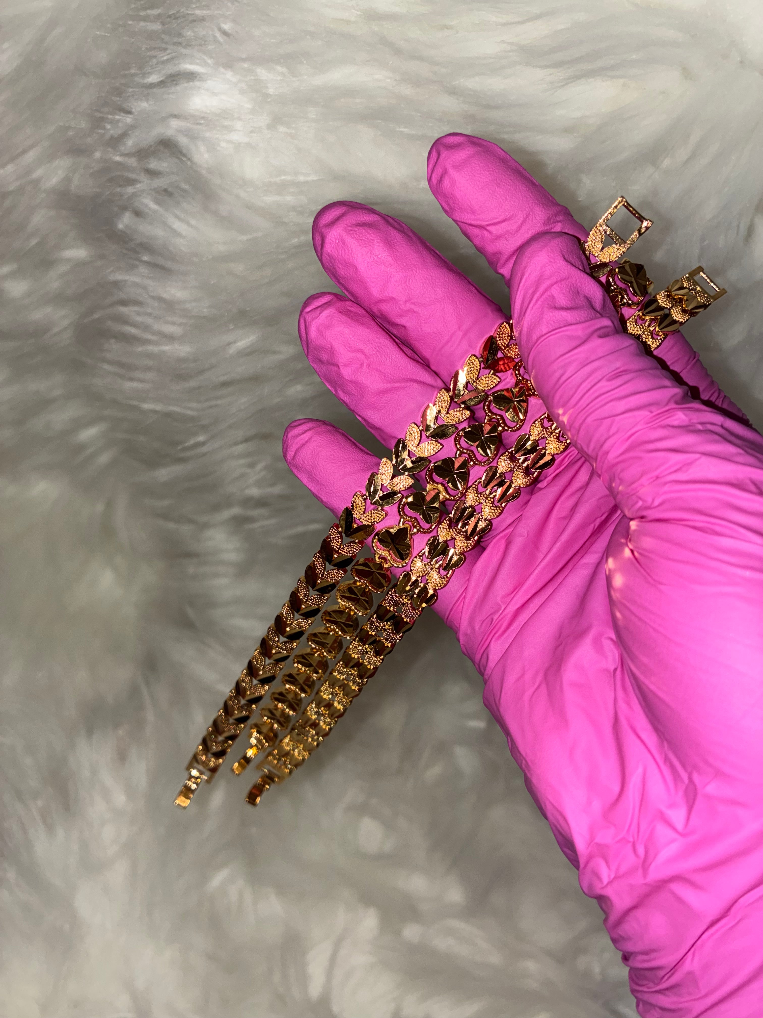14K PLATED GOLD BRACELET