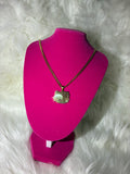 HK FACE NECKLACE