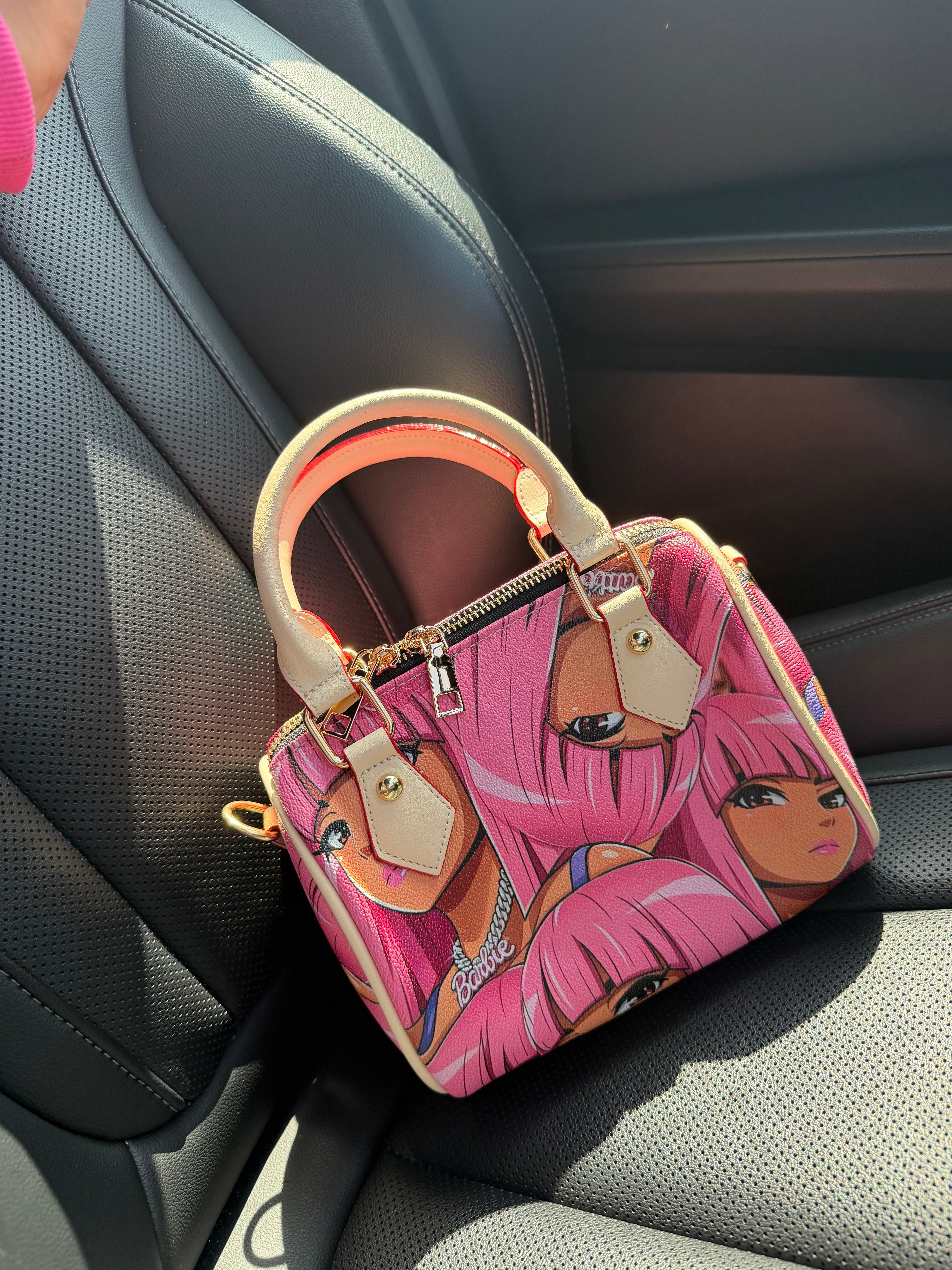 PINK ANIME DOLL BAG