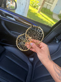 SPIDER GIRL HOOPS
