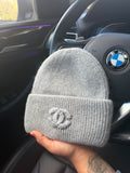 GREY CC BEANIE