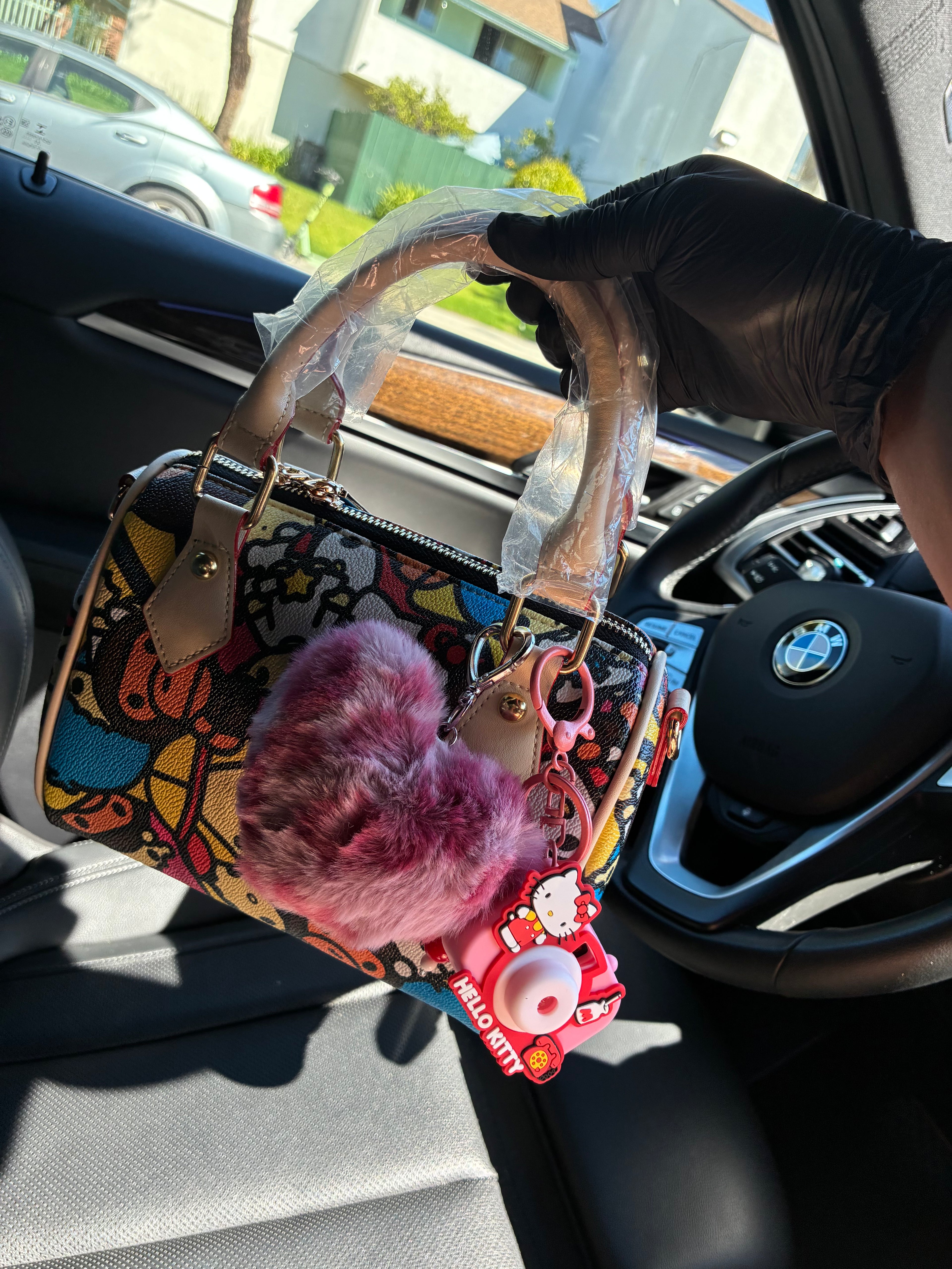 HK BAPE PURSE