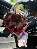 PINK/RED HK PURSE