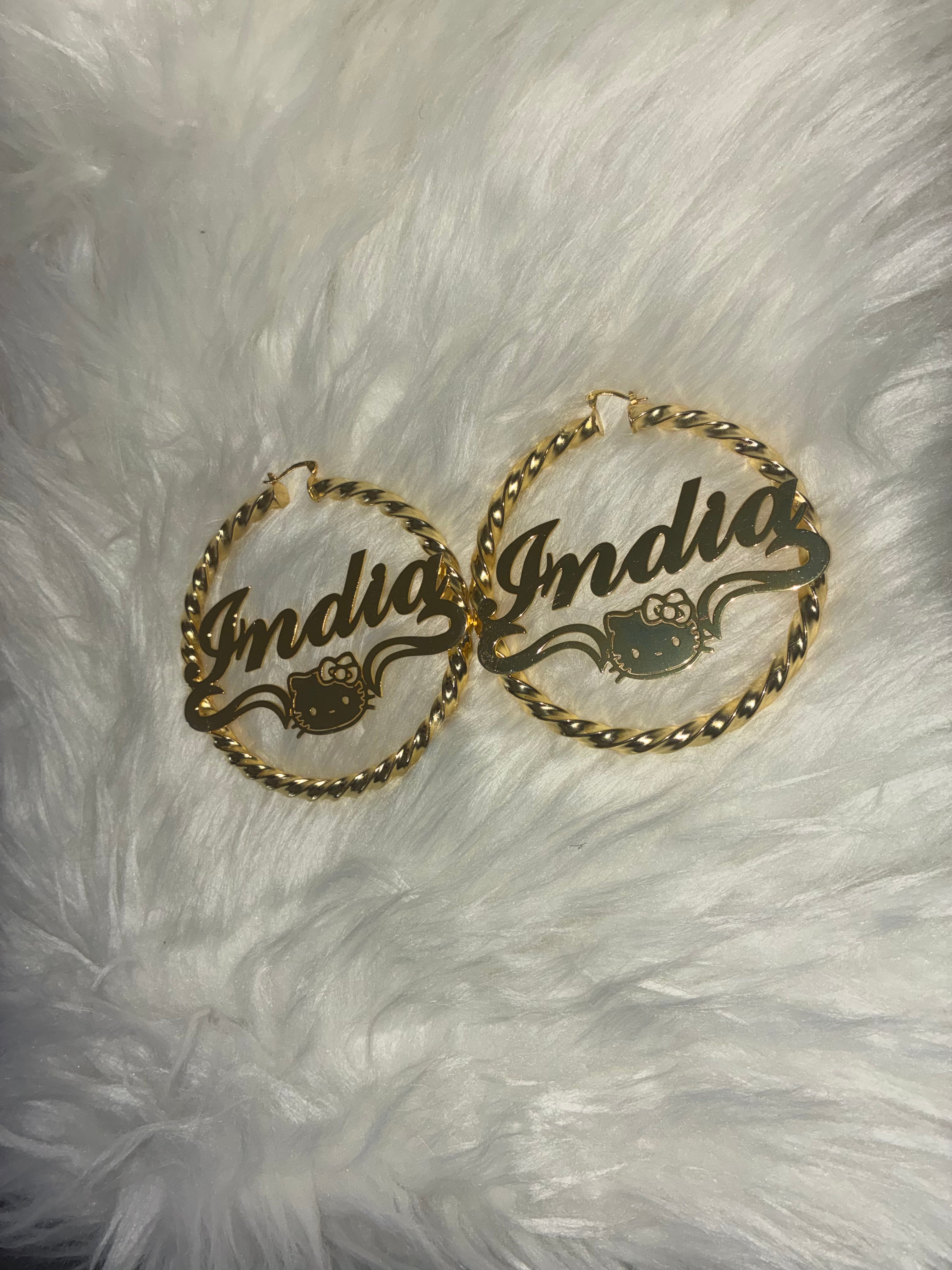 CUSTOM NAME HOOPS